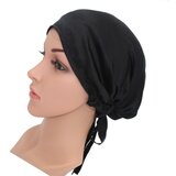 INF Svilena spalna kapa za nego las - zračna in udobna Black, (21734558) Cene