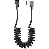 McDodo Kabel USB v USB-C, CA-7310, nagnjen, 1,8 m (črn), (20627508) | Shoptok.si