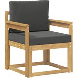  2 Komad Set vanjskih sofa Poliester Bijela i Antracit | shoptok.hr