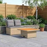  2 Kos Vrtna srednja sofa z dvigalno mizo poli ratan, (5000272267) | Shoptok.si