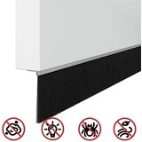 vidaXL Samolepljiva tesnila za vrata 12 pcs srebrna 100 cm | Shoptok.si