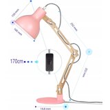  Stona lampa 1xE27/40W/230V ružičasta | Eponuda.com