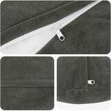  Presvlaka za jastuk 2 pcs HEERLEN Antracit Ø 30 cm | shoptok.hr
