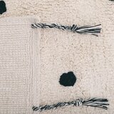 Nattiot Crni/krem periv/ručno rađen pamučan tepih 100x150 cm Nümi Black – | shoptok.hr