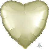  pastelno žuto srce - folija balon sa helijumom Cene