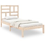 vidaXL Posteljni okvir iz trdnega lesa 100x200 cm, (20905092) | Shoptok.si