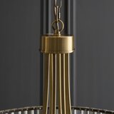  Endon 119611 - Luster na lancu VISCONTI 8xE14/6W/230V mesing | Eponuda.com