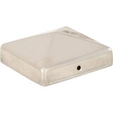 Piramidalni poklopci za stupove ograde 6 kom čelični 81 x 81 mm | shoptok.hr