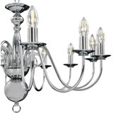  Luster srebrni 12 žarulja E14 | shoptok.hr