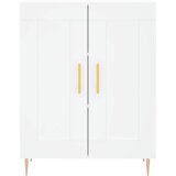  Visoka komoda bijela 69,5x34x180 cm konstruirano drvo | shoptok.hr