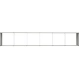  Cvetlično korito Slonokoščena 580 x 100 x 45 cm Cinkana jeklena, (5000207680) | Shoptok.si