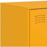 vidaXL Komoda boja senfa 99 x 39 x 73 cm čelični | shoptok.hr