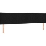  Boxspring krevet s madracem Crna 200 x 200 cm Tkanina | shoptok.hr