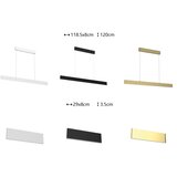  Immax NEO 07086L - prigušiva LED zidna lampa LISTON LED/8W/230V crna + daljinski upravljač | Eponuda.com