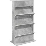  Polica za časopise s policom Betonski sivi 70 x 41 x 126 cm | shoptok.hr