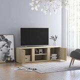 TV ormarić boja hrasta sonome 120x34x37 cm konstruirano drvo | shoptok.hr