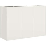 vidaXL Sadilnik Bela 120x40x80 cm Hladno valjano jeklo | Shoptok.si