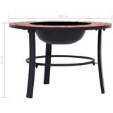 vidaXL Kurišče z mozaikom terakota 68 cm keramika, (20693374) | Shoptok.si