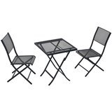 Gardenson Set Za Balkon Samos, 3-Delno, Jeklo | Shoptok.si