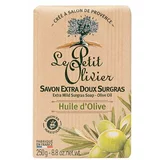 Le Petit Olivier olive oil extra mild surgras soap naravno trdno milo za roke 250 g za ženske