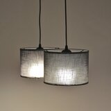 Viseći luster na sajli ALBA 2xE27/15W/230V siva | Eponuda.com