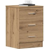 vidaXL Nočna omarica Artisan hrast 38x35x55 cm inženirski les, (5000298688) | Shoptok.si