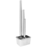  Vrtna fontana srebrna 48 x 34 x 153 cm od nehrđajućeg čelika | shoptok.hr