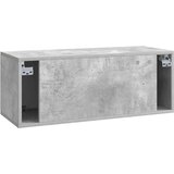 TV ormar za zid 78,5 x 31 x 30 cm Betonska siva | Eponuda.com