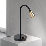 Orion prigušiva fleksibilna stona lampa DOTTY 1xGU10/10W/230V crna/mesing | Eponuda.com
