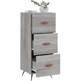  Komoda boja hrasta sonome 34,5x34x90 cm od konstruiranog drva | shoptok.hr