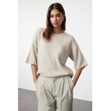 TRENDYOLMILLA ženski duks TWOAW25KZ00064, bež-bež | Eponuda.com