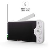 Kinderkraft NITEEYE GLOW brezžični baby monitor z nočnim svetlom, White Slike