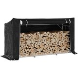 Stalak za drva za ogrjev s kišnom navlakom 200 5x60 5x110 5 cm | shoptok.hr