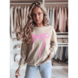 DStreet Bluza damska one size oversize SOFTTIE cappuccion | ePonuda.com