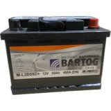  Akumulator Bartog M-L2B55D+ 55Ah D+ 450A(EN) 242x175x175 Cene