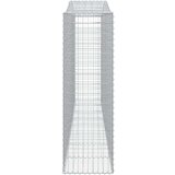  Lučne gabionske košare 7 kom 400x50x160/180cm pocinčano željezo | shoptok.hr