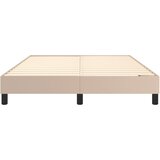  Okvir za krevet s oprugom boja cappuccina 140x200 cm od umjetne kože | Eponuda.ba