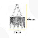 ONLI luster na sajli laila 5xE14/10W/230V | Eponuda.com