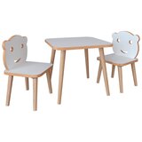 MID.YOU Otroški Set Mize In Stolov Lilula, Bela | Shoptok.si