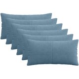  Presvlaka za jastuk 6 pcs ALMELO Plava 40 x 70 cm Kord | shoptok.hr