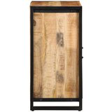 vidaXL Komoda 55x35x70 cm trden robusten mangov les in kovina | Shoptok.si