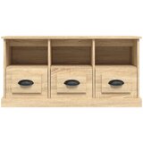 TV ormarić boja hrasta sonome 100x35x50 cm konstruirano drvo | shoptok.hr