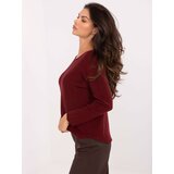Italy Moda Sweater-IT-SW-2219.63-burgundy | shoptok.hr
