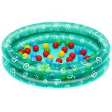  Bazen na napuhavanje Bestway 51141 Transparent s lopticama | shoptok.hr