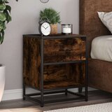 vidaXL Noćni ormarići 2 kom boja hrasta 40x31x50 cm konstruirano drvo Cijene