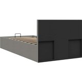  Hidraulični okvir za krevet od tkanine svjetlosivi 100 x 200 cm | Eponuda.ba