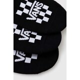 Vans Nogavice 3-pack moški, črna barva | Shoptok.si