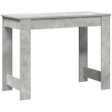  Radni stol boja betona 100x45x75 cm od konstruiranog drva | shoptok.hr