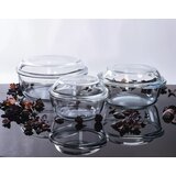 Hermia Set staklenih šerpi, 3 komada, Providni | Eponuda.com