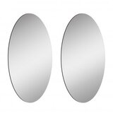 Hanah home ogledalo elliptical double 30x40 silver | ePonuda.com